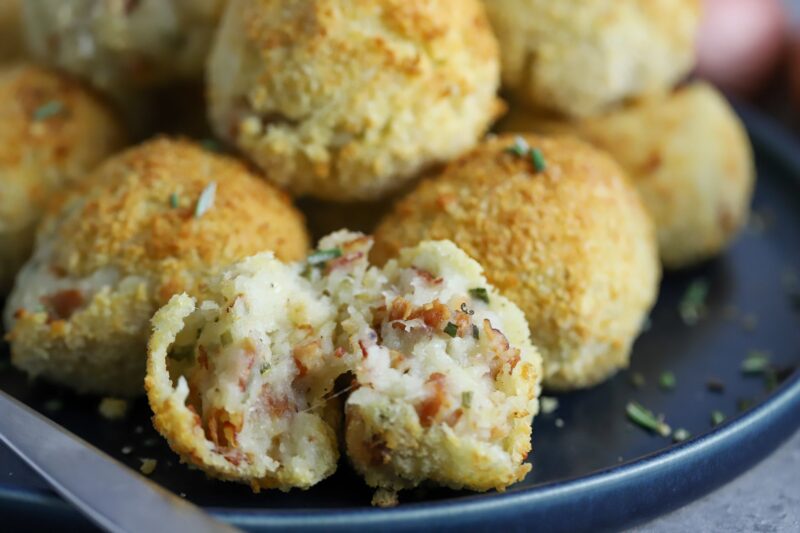 cheesy potato balls